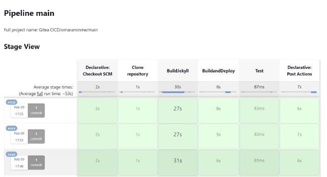 Jenkins Pipeline Console