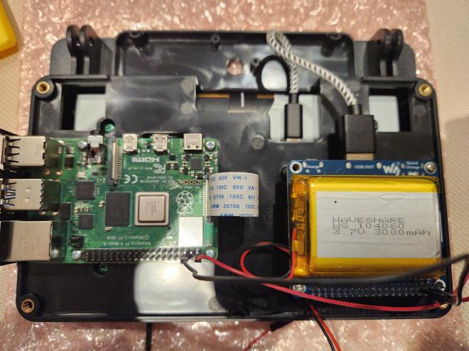 What it should look like before closing the back